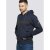 D555 Louisiana Hoodie Navy - Felpe & felpe con cappuccio - Felpe & Felpe con Cappuccio Uomo Taglie Forti