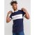 D555 Cullen T-shirt Navy - Magliette - Magliette Uomo Taglie Forti