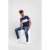 D555 Cullen T-shirt Navy - Magliette - Magliette Uomo Taglie Forti