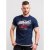 D555 Finn T-shirt Navy - Magliette - Magliette Uomo Taglie Forti