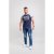 D555 Jones T-shirt Navy - Magliette - Magliette Uomo Taglie Forti