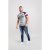D555 Jones T-shirt Grey - Magliette - Magliette Uomo Taglie Forti