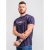 D555 Davis T-shirt Navy - Magliette - Magliette Uomo Taglie Forti