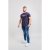 D555 Davis T-shirt Navy - Magliette - Magliette Uomo Taglie Forti