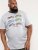 D555 Bathurst Custom Classics Motorbike Printed T-Shirt Grey - Magliette - Magliette Uomo Taglie Forti