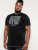 D555 Willoughby NYC Dot Printed T-Shirt Black - Magliette - Magliette Uomo Taglie Forti