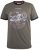 D555 Hereford Brooklyn Motorbike Printed Ringer T-Shirt Khaki - Magliette - Magliette Uomo Taglie Forti