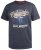 D555 Cairns Navy Fine Stripe Colorado Printed T-Shirt - Magliette - Magliette Uomo Taglie Forti