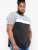 D555 Vista Couture Cut And Sew Curved Hem T-Shirt - Magliette - Magliette Uomo Taglie Forti