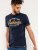 D555 Jasper Authentic Printed T-shirt Navy - Magliette - Magliette Uomo Taglie Forti