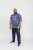 D555 DEBDEN NYC Night Skyline T-Shirt - Magliette - Magliette Uomo Taglie Forti
