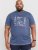 D555 DEBDEN NYC Night Skyline T-Shirt - Magliette - Magliette Uomo Taglie Forti