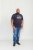 D555 CHESHUNT Vintage Motorcycle T-Shirt - Magliette - Magliette Uomo Taglie Forti