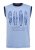 D555 Bretton Surf Board Printed Sleeveless T-Shirt - Magliette - Magliette Uomo Taglie Forti