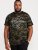 D555 Sullivan Ao Camo T-Shirt With Chest Print - Magliette - Magliette Uomo Taglie Forti