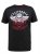 D555 Charles California Rebel Skull Printed T-Shirt - Magliette - Magliette Uomo Taglie Forti