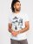 D555 Trafford Bike Photo Printed T-Shirt White - Magliette - Magliette Uomo Taglie Forti