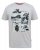 D555 Trafford Bike Photo Printed T-Shirt White - Magliette - Magliette Uomo Taglie Forti