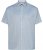 North Latitude 61116 Camicia Piqué Melange a Maniche Corte Blu - Polo - Polo Uomo Taglie Forti