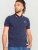 D555 Sloane Polo Shirt With Chest Embroidery Navy - Polo - Polo Uomo Taglie Forti