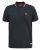 D555 Kirby Birdseye Pique Polo Black - Polo - Polo Uomo Taglie Forti