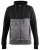 D555 Finnley Couture Hoody With Chest Embroidery Black - Felpe & felpe con cappuccio - Felpe & Felpe con Cappuccio Uomo Taglie Forti
