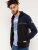 D555 Vincent Full Zip Hoody With Chest And Sleeve Piping Detail - Felpe & felpe con cappuccio - Felpe & Felpe con Cappuccio Uomo Taglie Forti