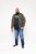 D555 Antonio Camo Printed Zip Through Hoody - Felpe & felpe con cappuccio - Felpe & Felpe con Cappuccio Uomo Taglie Forti