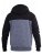 D555 Allen Zip Through Hoody With Sherpa Lining - Felpe & felpe con cappuccio - Felpe & Felpe con Cappuccio Uomo Taglie Forti