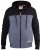 D555 Allen Zip Through Hoody With Sherpa Lining - Felpe & felpe con cappuccio - Felpe & Felpe con Cappuccio Uomo Taglie Forti