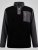 D555 Daly Quarter Zip Fleece Sweatshirt Nero/Grigio - Felpe & felpe con cappuccio - Felpe & Felpe con Cappuccio Uomo Taglie Forti