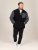 D555 Daly Quarter Zip Fleece Sweatshirt Nero/Grigio - Felpe & felpe con cappuccio - Felpe & Felpe con Cappuccio Uomo Taglie Forti