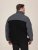 D555 Daly Quarter Zip Fleece Sweatshirt Nero/Grigio - Felpe & felpe con cappuccio - Felpe & Felpe con Cappuccio Uomo Taglie Forti