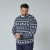 North Latitude 63144 Fjell Reindeer Knit Blu navy - Felpe & felpe con cappuccio - Felpe & Felpe con Cappuccio Uomo Taglie Forti