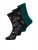 Jack & Jones Pineapple Skulls Calzini Nero confezione da 3 - Intimo & costumi da bagno - Intimo Taglie Forti Uomo