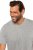 JP1880 702415 T-shirt con scollo a V Grigio melange - Magliette - Magliette Uomo Taglie Forti