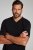 JP1880 702415 T-shirt con scollo a V Nero - Magliette - Magliette Uomo Taglie Forti