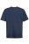 JP1880 702415 T-shirt con scollo a V Blu medio melange - Magliette - Magliette Uomo Taglie Forti