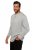 JP1880 702555 T-shirt Henley a maniche lunghe Grigio melange - Magliette - Magliette Uomo Taglie Forti