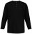 JP1880 702555 T-shirt Henley a maniche lunghe Nero - Magliette - Magliette Uomo Taglie Forti