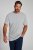 JP1880 702558 T-shirt con girocollo Grigio melange - Magliette - Magliette Uomo Taglie Forti