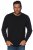 JP1880 702559 T-shirt a maniche lunghe Nero - Magliette - Magliette Uomo Taglie Forti