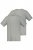 JP1880 702637 T-shirt con girocollo confezione da 2 Grigio melange - Magliette - Magliette Uomo Taglie Forti