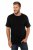 JP1880 702637 T-shirt con girocollo confezione da 2 Nero - Magliette - Magliette Uomo Taglie Forti