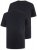 JP1880 702637 T-shirt con girocollo confezione da 2 Blu scuro - Magliette - Magliette Uomo Taglie Forti