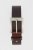 JP1880 705233 Cintura in pelle Marrone mogano - Cinture - Cintura Uomo Taglie Forti