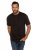 JP1880 708420 T-shirt Henley confezione da 2 Nero - Magliette - Magliette Uomo Taglie Forti