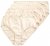Ulla Popken 710201 Slip confezione da 5 Beige - Slip - 