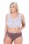 Ulla Popken 710201 Slip confezione da 5 Marrone - Slip - 