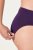 Ulla Popken 710201 Slip confezione da 5 Melanzana - Slip - 